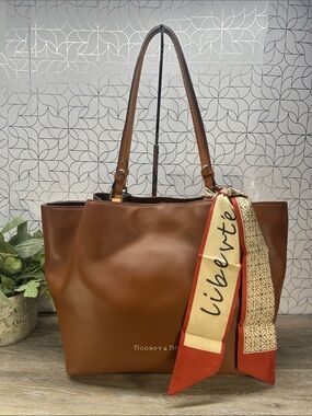 2903 NWT Dooney & Bourke brown leather satchel 272092903